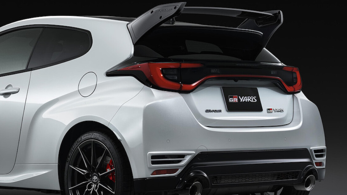 Al via in Giappone vendite Toyota Yaris GR 2025 Aero Pack