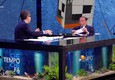 Berlusconi ospite da Fabio Fazio a 'Che tempo che fa' © Ansa