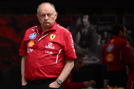 Il team principal della Ferrari Frederic Vasseur