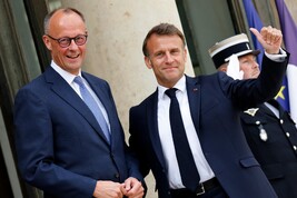 Macron e Merz a Parigi