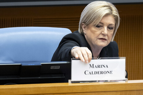 La ministra Calderone