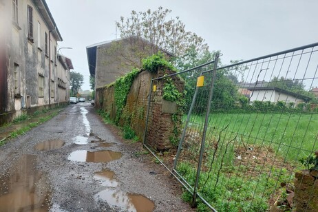 Il luogo in cui è avvenuta la violenza, a Busto Arsizio