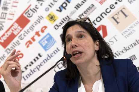 La segretaria del Pd Elly Schlein