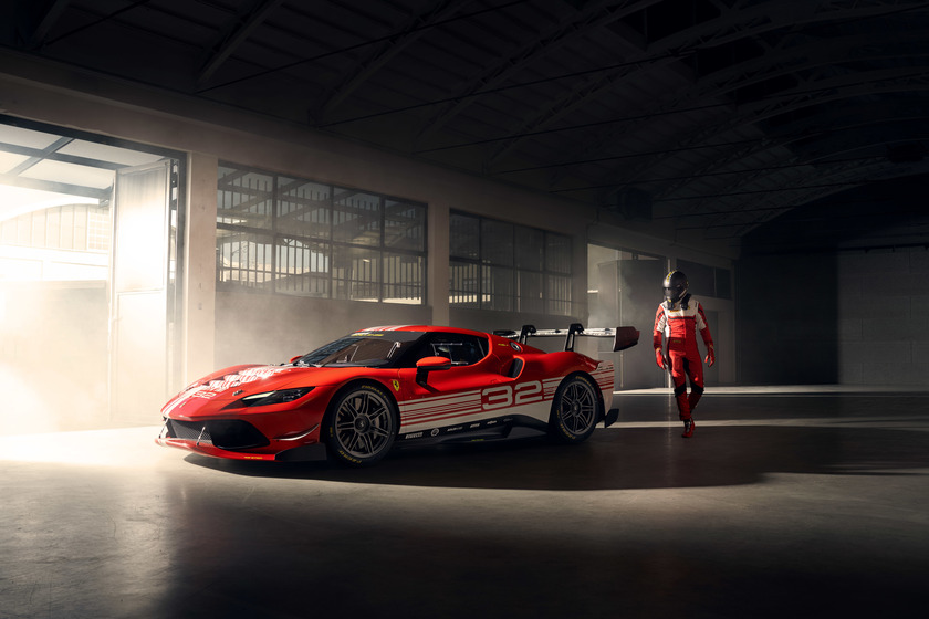 Ferrari 296 Challenge - RIPRODUZIONE RISERVATA
