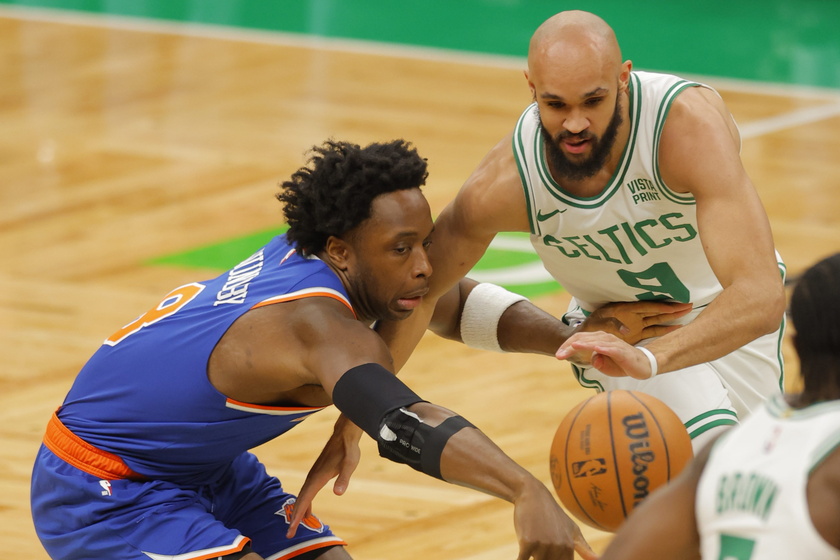 NBA - New York Knicks at Boston Celtics - RIPRODUZIONE RISERVATA