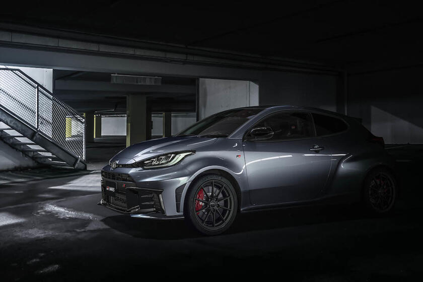 Al via in Giappone vendite Toyota Yaris GR 2025 Aero Pack