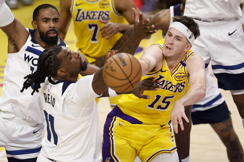 NBA Playoffs - Minnesota Timberwolves at Los Angeles Lakers 
