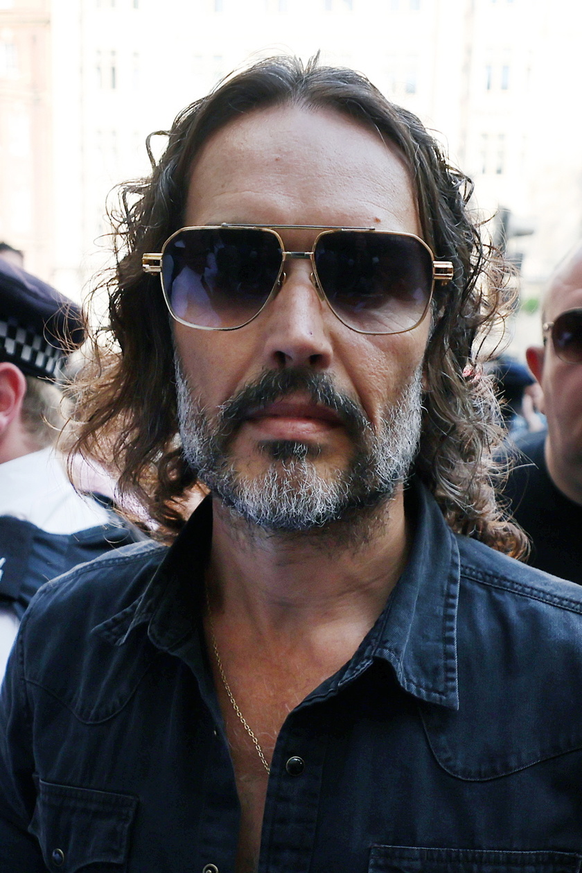 British comedian and actor Russel Brand in court