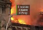 E' bruciato il cuore di Parigi © ANSA