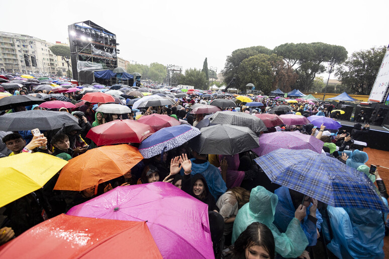 Festa del primo maggio a San Giovanni - RIPRODUZIONE RISERVATA