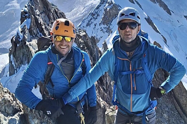 Luca Perazzini, 42 anni, e Cristian Gualdi, di 48 anni, - RIPRODUZIONE RISERVATA