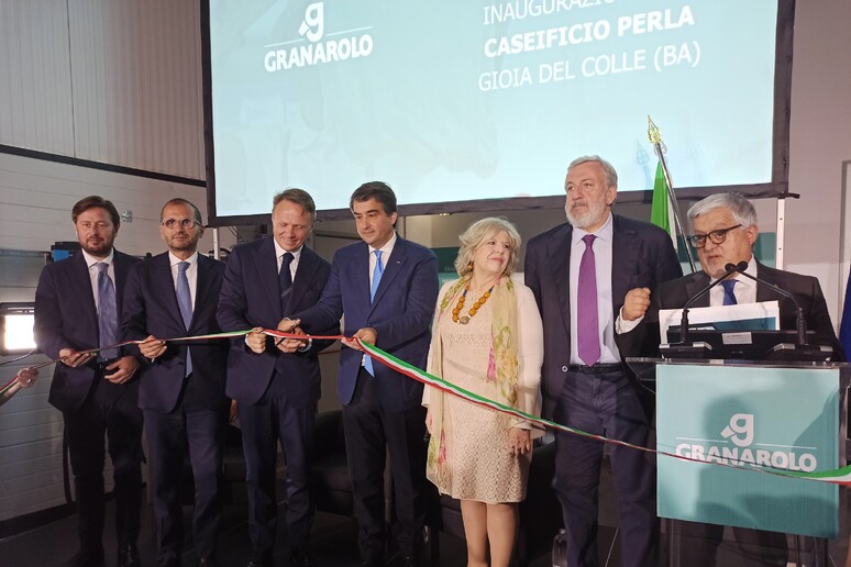 Granarolo investe in Puglia, inaugurato nuovo caseificio - RIPRODUZIONE RISERVATA