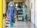 Un reparto dell'ospedale di Tor Vergata (archivio) (ANSA)