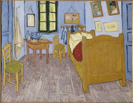 'La Chambre de Van Gogh a Arles' di Vincent Van Gogh