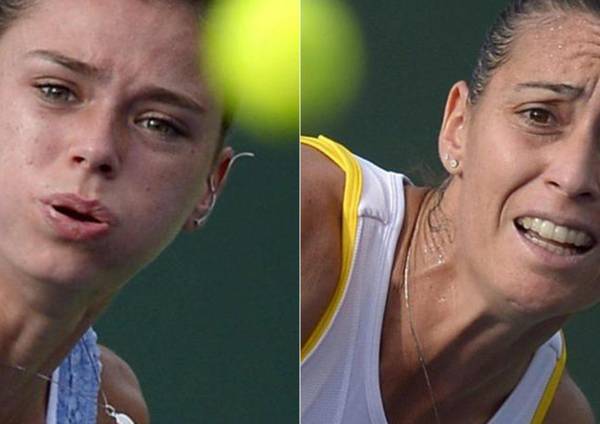 Camila Giorgi e Flavia Pennetta