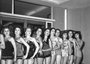 Sfilata di concorrenti a Miss Italia 1953. Archivio Storico ANSA