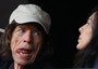 La stilista L'Wren Scott con Mick Jagger