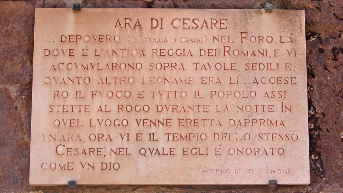 L'ara di Cesare