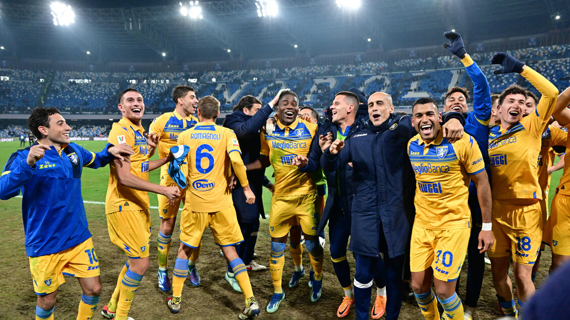 Coppa Italia: Napoli-Frosinone - RIPRODUZIONE RISERVATA
