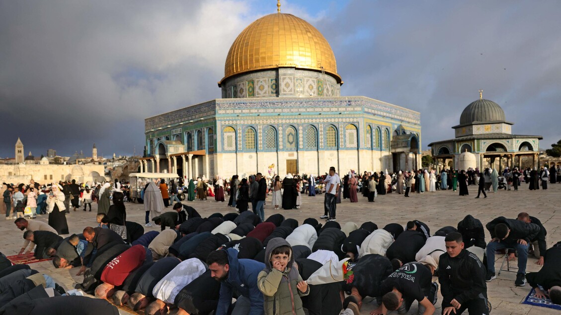 PALESTINIAN-ISRAEL-RELIGION-ISLAM-RAMADAN-EID