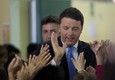 Il Premier saluta gli studenti della scuola elementare Massaua a Milano Foto: Uff. Stampa Palazzo Chigi © Ansa