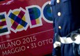 Uno striscione dell'Expo di Milano © Ansa