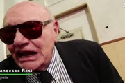 L'ultima video intervista di Rosi all'ANSA