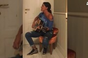 Belen canta e incanta su Facebook