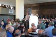 Sciopero e sit-in dei lavoratori Forestas