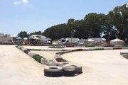 La pista su cui e' caduto Max Biaggi