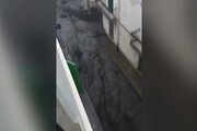 Maltempo, bomba d'acqua nel Reggino tirrenico: danni a Scilla