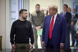 Zelensky e Trump in una immagine di archivio