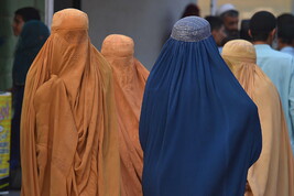 Donne con il burqa