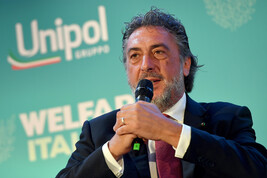 Il Presidente del Gruppo Unipol Carlo Cimbri