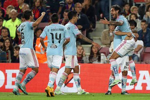 Barcellona-Celta Vigo 0-1 (ANSA)