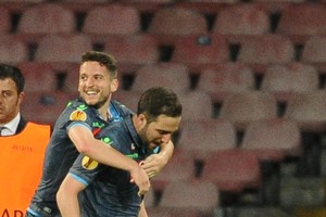 Soccer: Europa League; Napoli-Wolfsburg (ANSA)