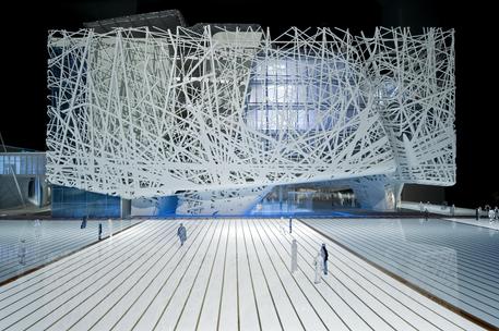 Rendering del Padiglione Italia Expo 2015 © ANSA 