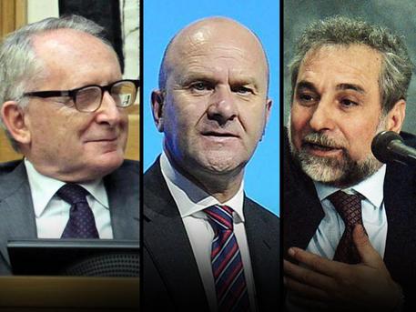 Gianstefano Frigerio, Angelo Paris e Primo Greganti © ANSA