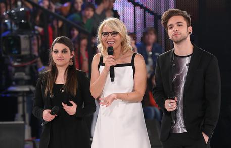 I finalisti di Amici Deborah Iurato e Alessio dei Dear Jack © ANSA 