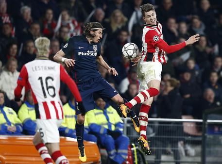 Calcio: Champions; Psv Eindhoven-Atletico Madrid 0-0 © AP