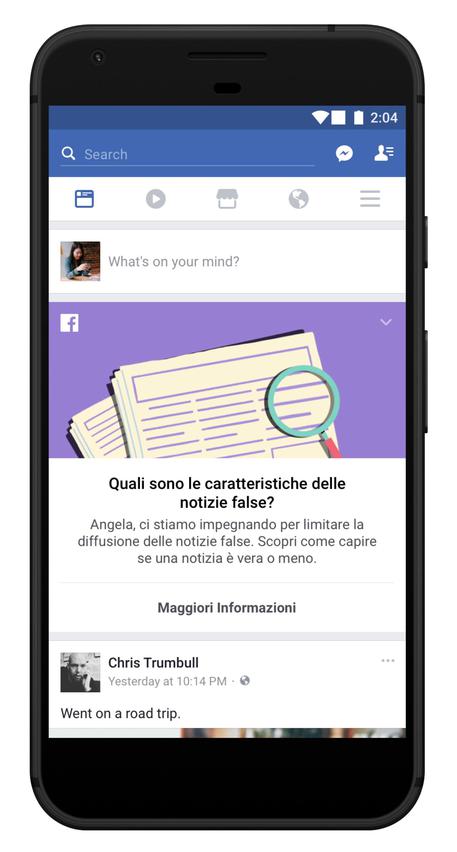 Facebook, guida per fake news © ANSA