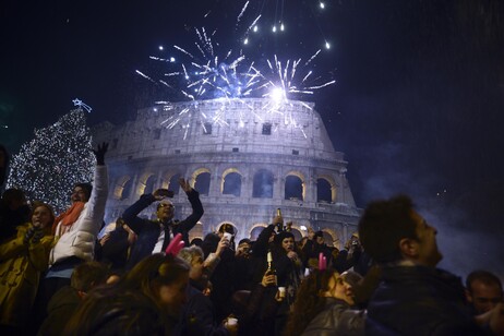 Festeggiamenti a Capodanno (archivio)