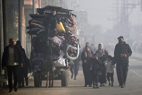 Sfollati a Gaza