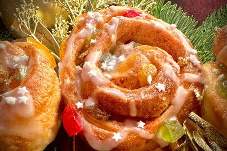 Da Dario Nuti, Pastry Chef del Rome Cavalieri le Christmas Rolls