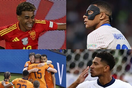 Euro 2024: le semifinali