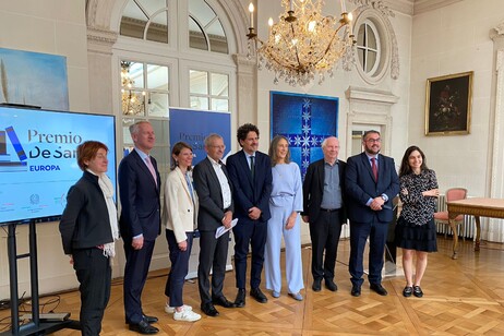 All'ambasciata di Bruxelles la premiazione del De Sanctis Europa