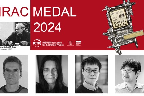 I vincitori della medaglia Dirac 2024 (fonte: ICTP)