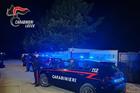 Carabinieri di Lecce, 'vasta operazione antimafia'