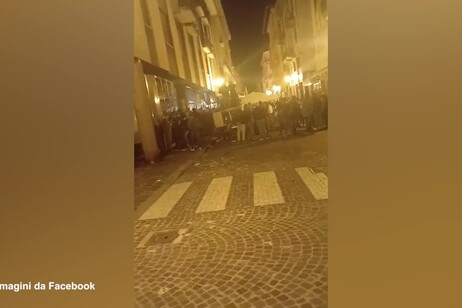 'Faccetta Nera' intonata all'Adunata a Biella