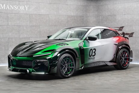 Mansory Pugnator Tricolore, nuovo tuning Ferrari Purosangue